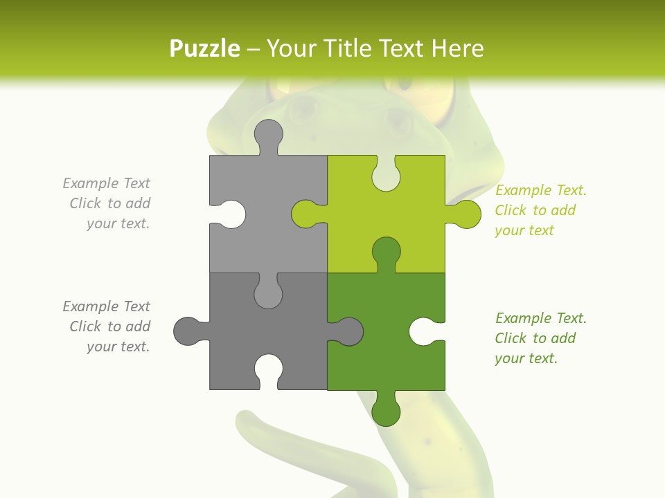 Python Morsure Character PowerPoint Template