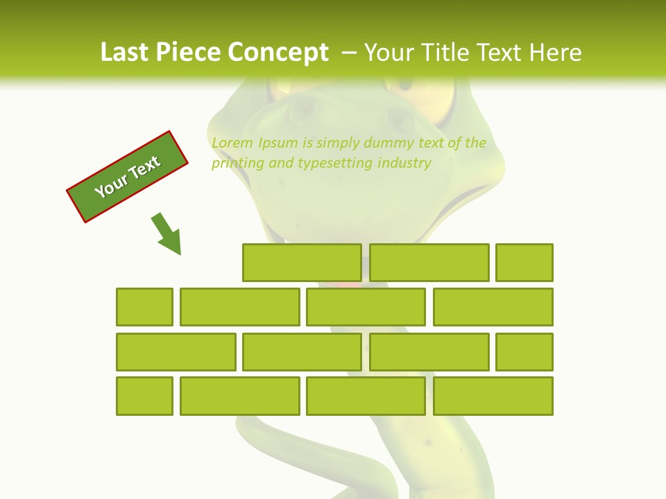 Python Morsure Character PowerPoint Template