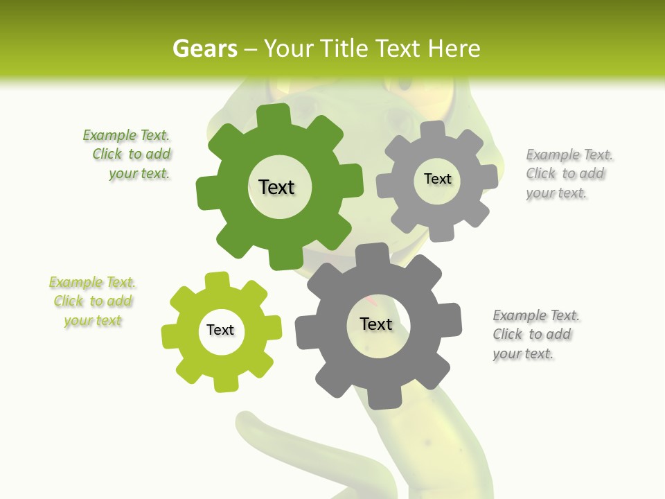 Python Morsure Character PowerPoint Template