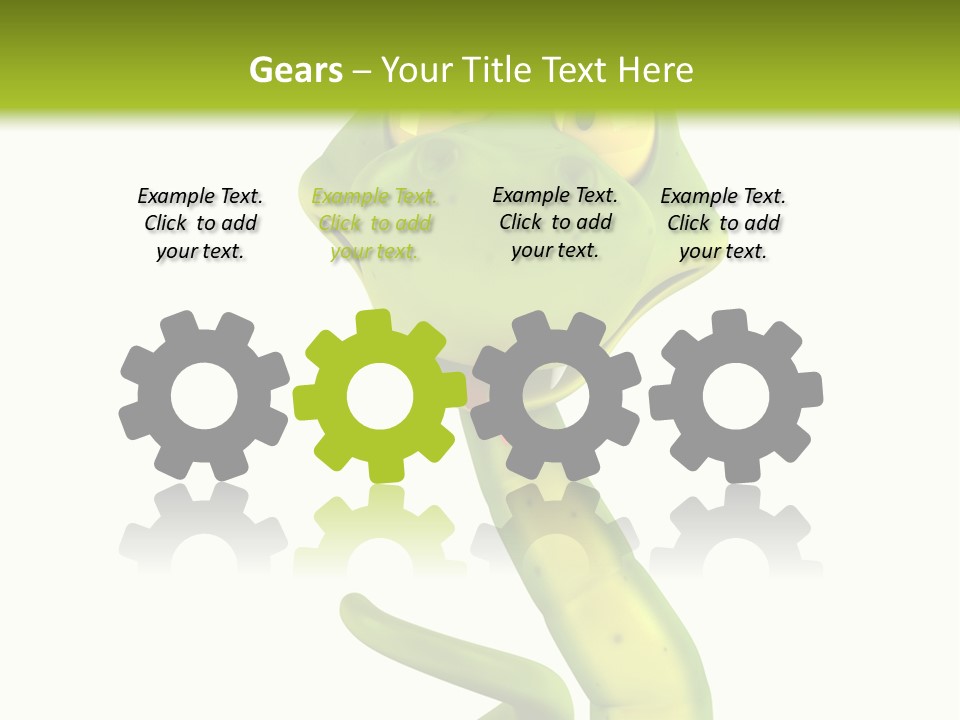 Python Morsure Character PowerPoint Template