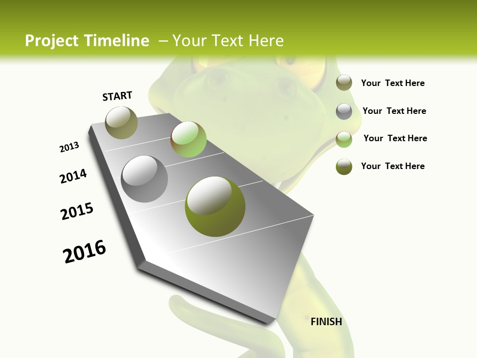 Python Morsure Character PowerPoint Template