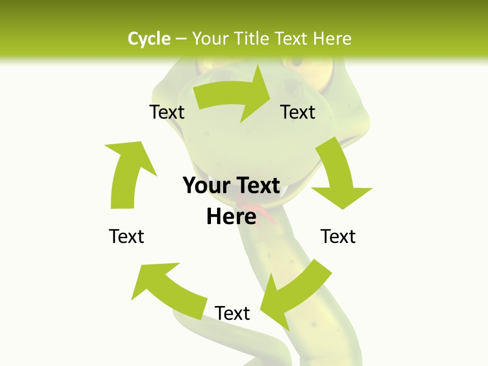 Python Morsure Character PowerPoint Template