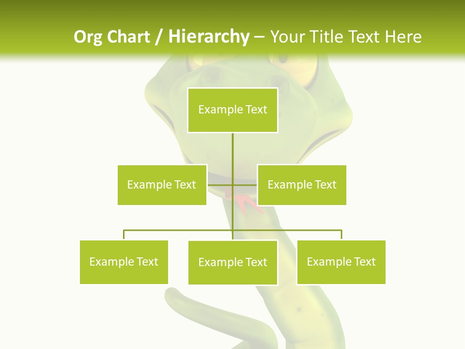 Python Morsure Character PowerPoint Template