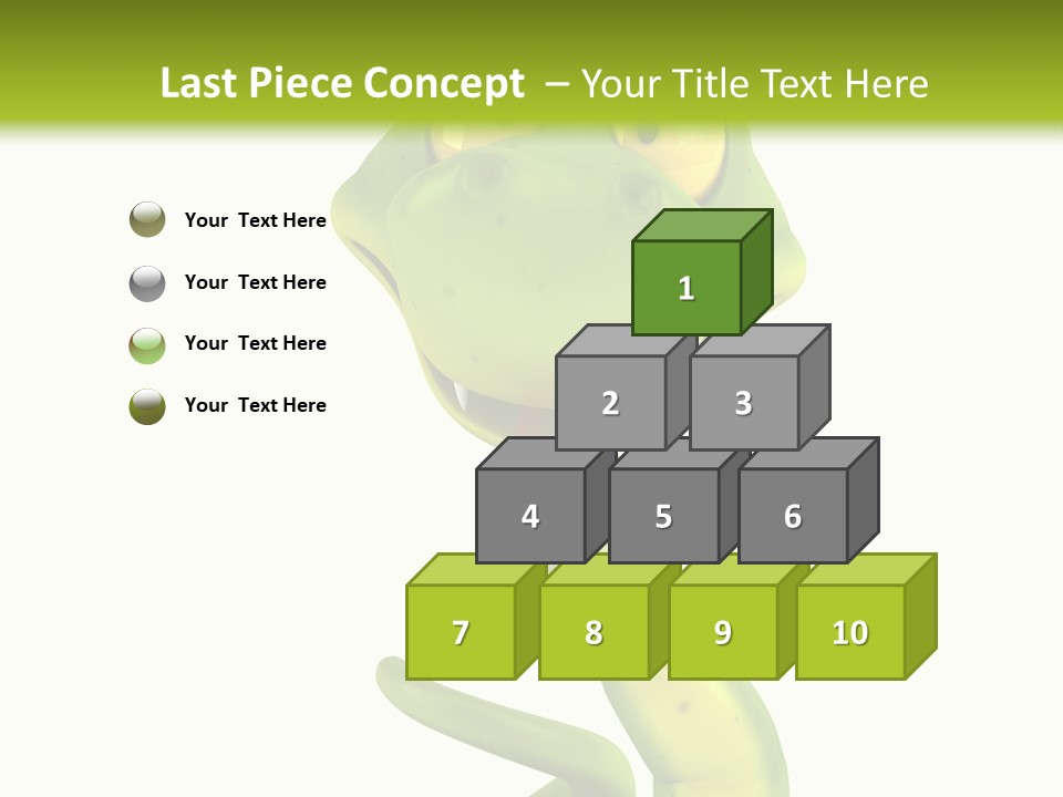 Python Morsure Character PowerPoint Template