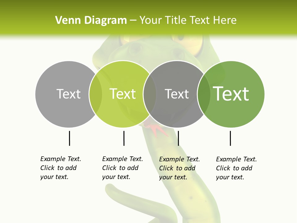 Python Morsure Character PowerPoint Template