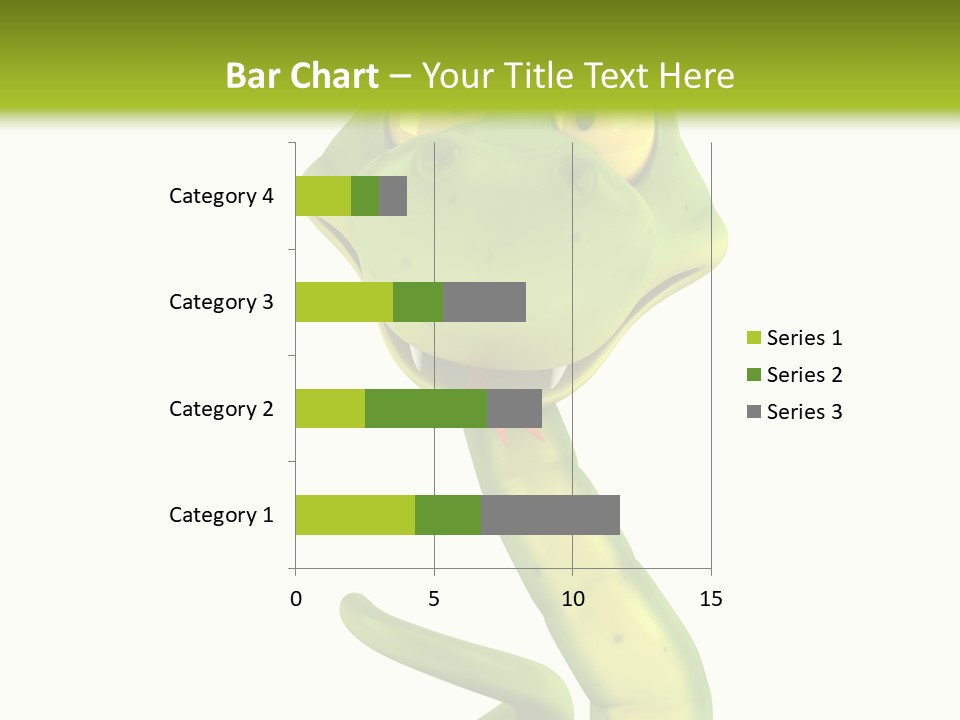 Python Morsure Character PowerPoint Template