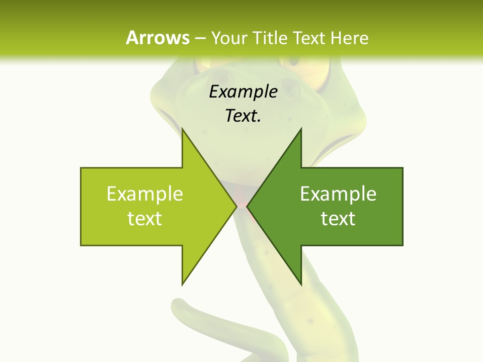 Python Morsure Character PowerPoint Template