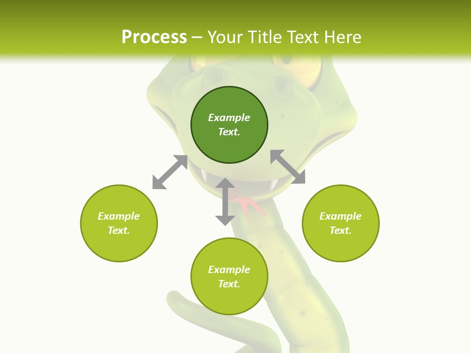 Python Morsure Character PowerPoint Template