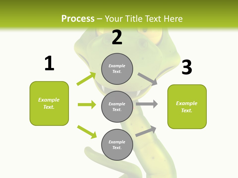Python Morsure Character PowerPoint Template