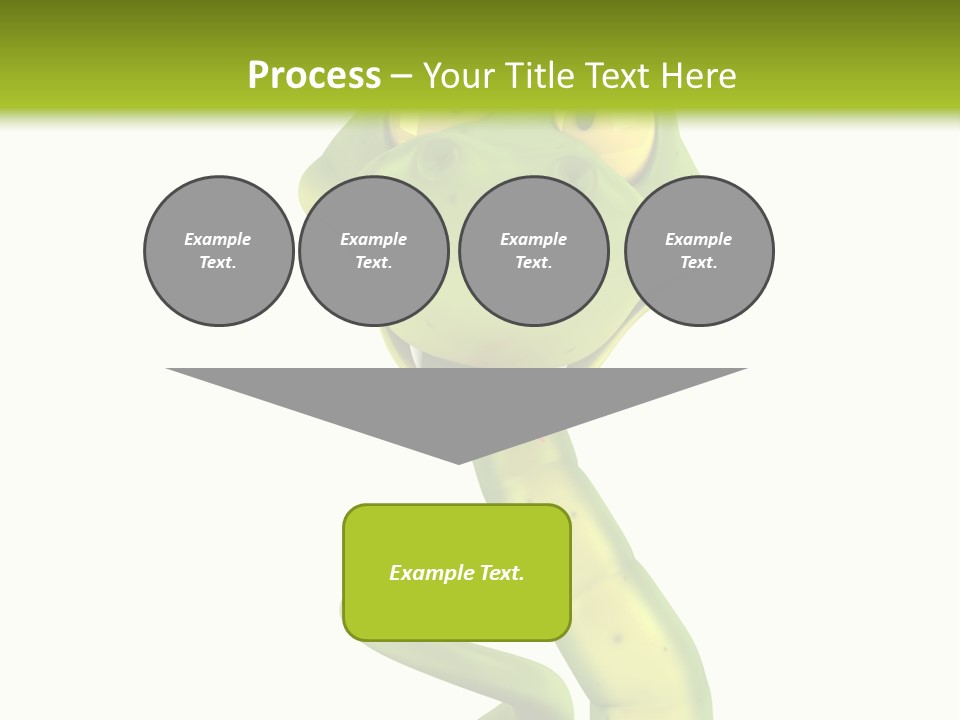 Python Morsure Character PowerPoint Template