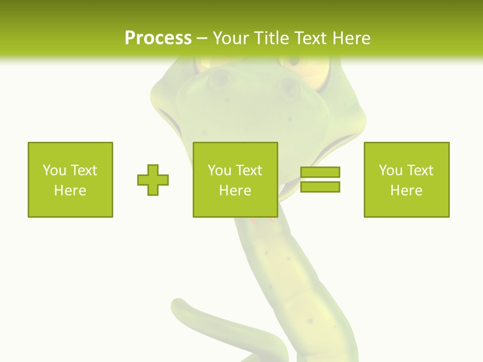 Python Morsure Character PowerPoint Template