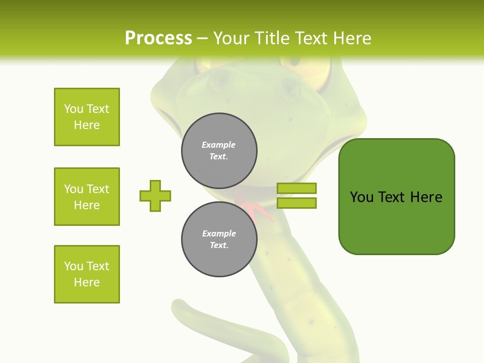 Python Morsure Character PowerPoint Template