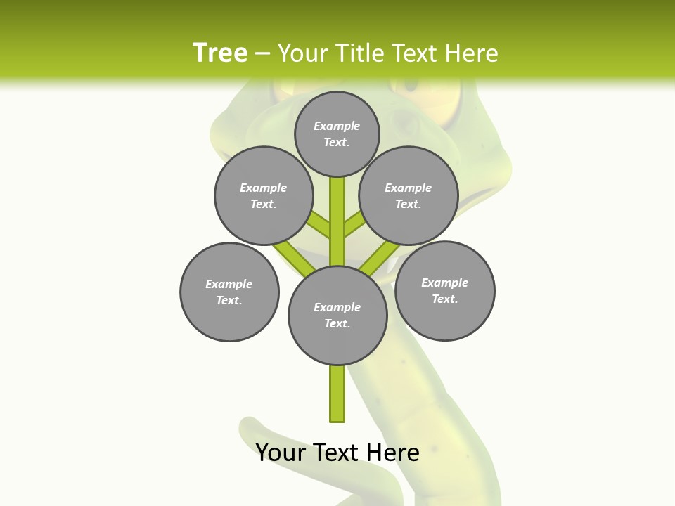 Python Morsure Character PowerPoint Template