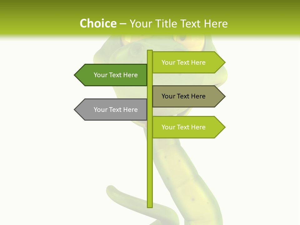 Python Morsure Character PowerPoint Template
