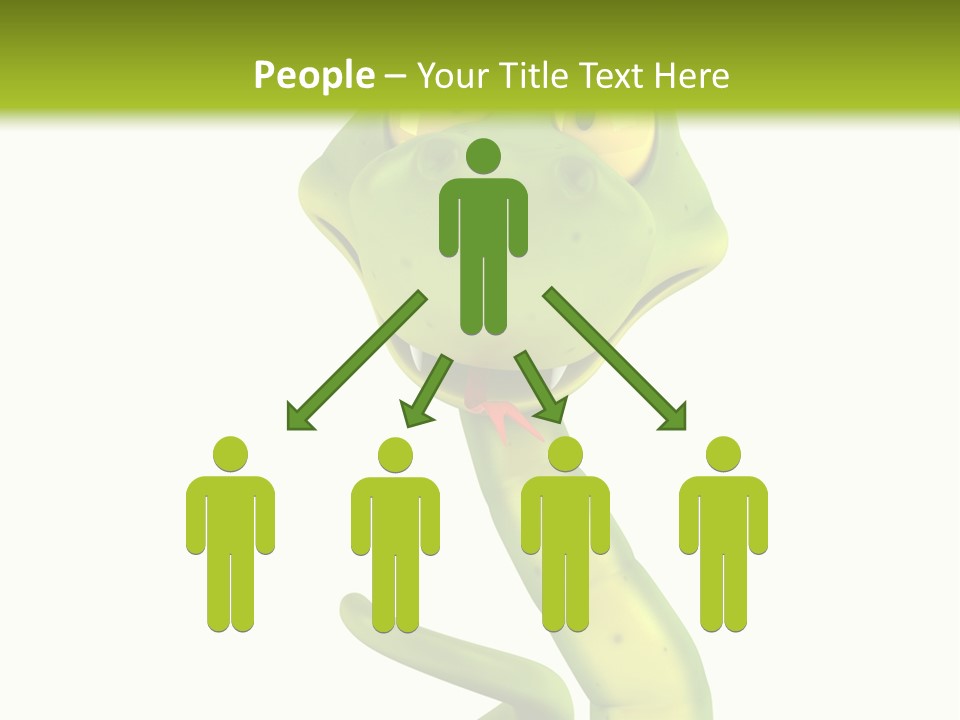 Python Morsure Character PowerPoint Template