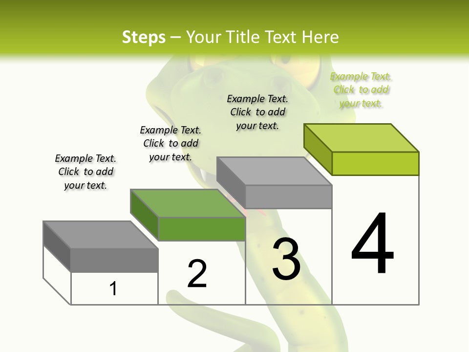 Python Morsure Character PowerPoint Template