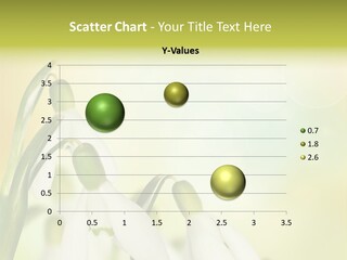 Drop Flower Botany PowerPoint Template