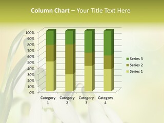 Drop Flower Botany PowerPoint Template