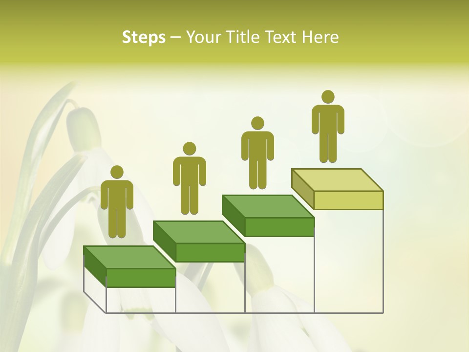 Drop Flower Botany PowerPoint Template