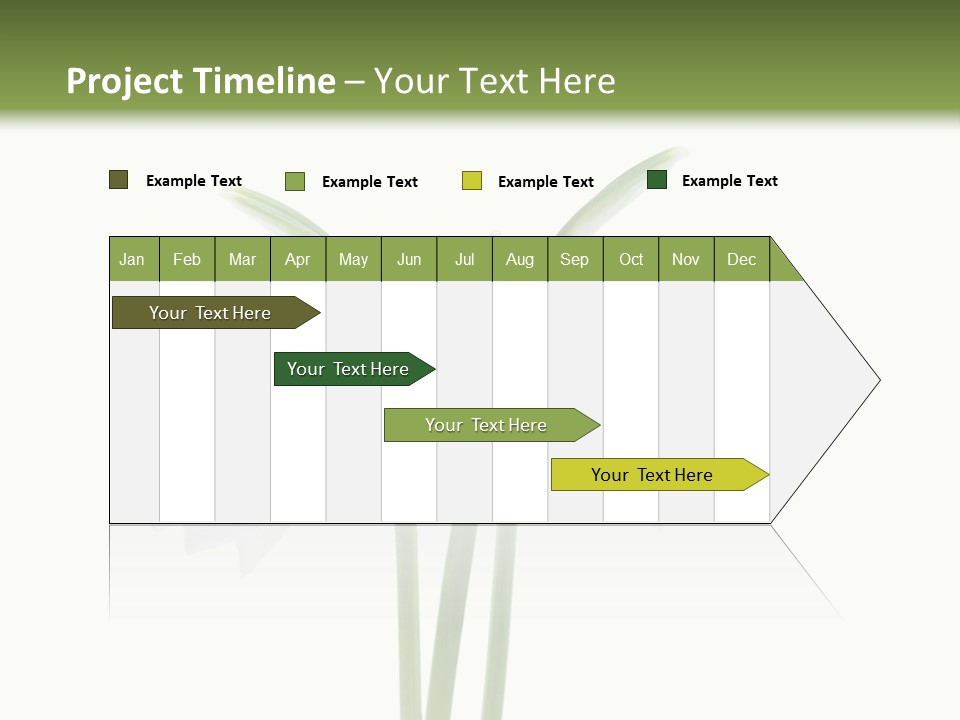 Fruhlingsbote Januar Blume PowerPoint Template