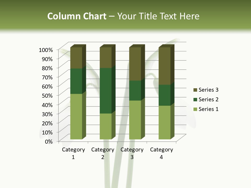 Fruhlingsbote Januar Blume PowerPoint Template