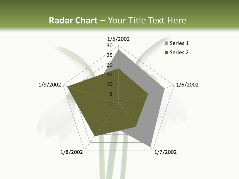 Fruhlingsbote Januar Blume PowerPoint Template