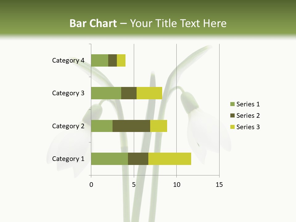 Fruhlingsbote Januar Blume PowerPoint Template