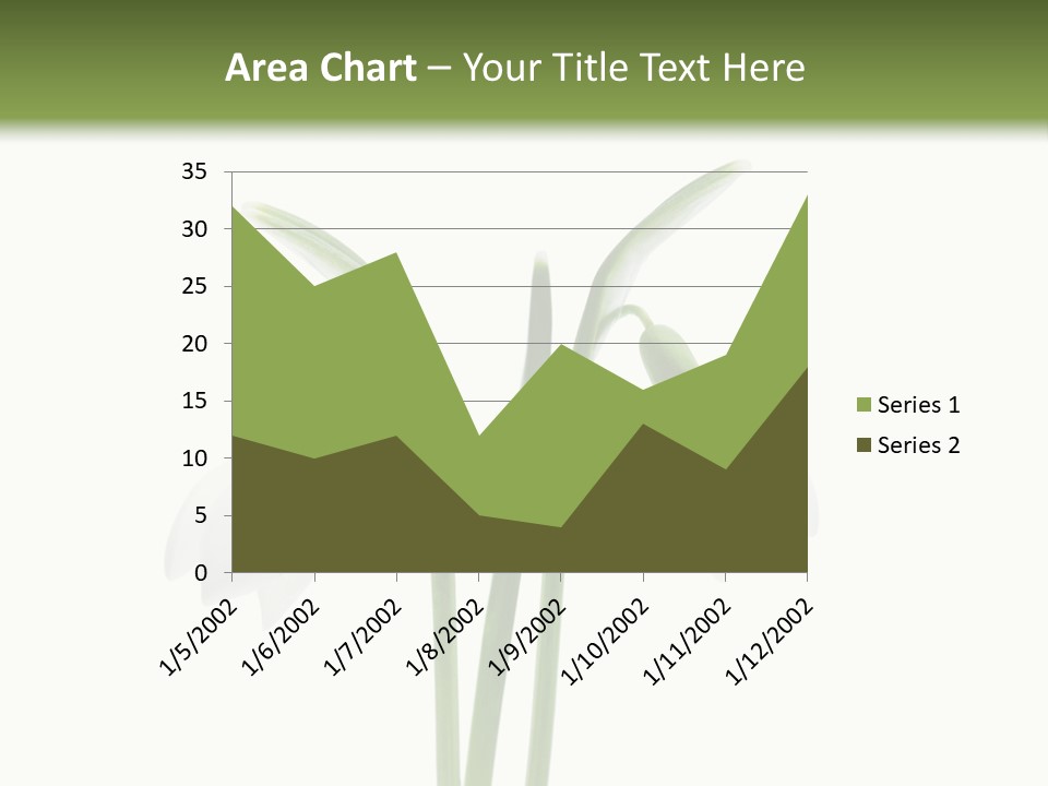Fruhlingsbote Januar Blume PowerPoint Template