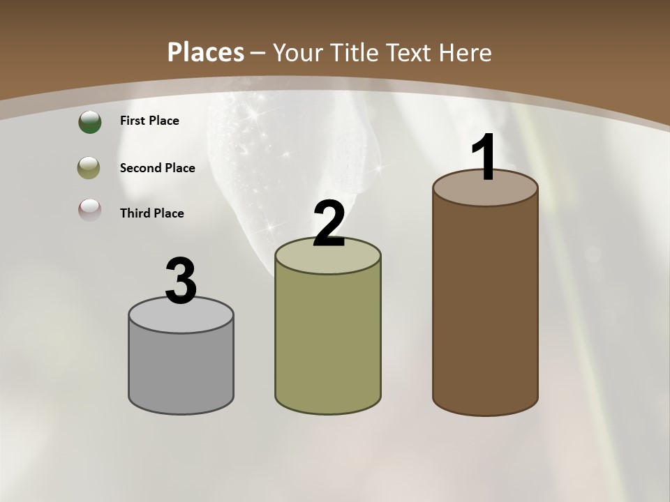 Beauty Pure White PowerPoint Template