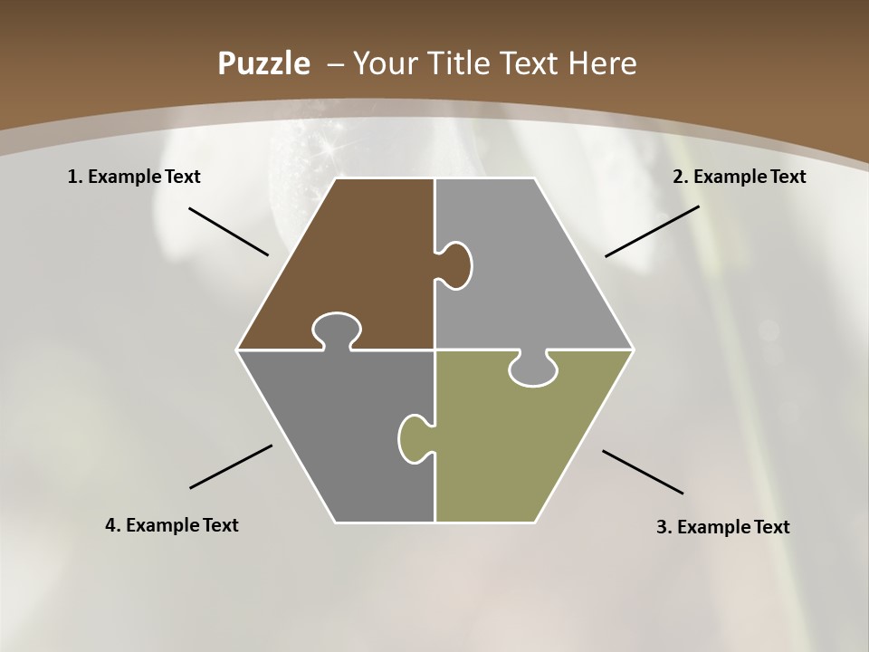 Beauty Pure White PowerPoint Template