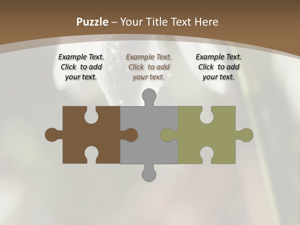 Beauty Pure White PowerPoint Template