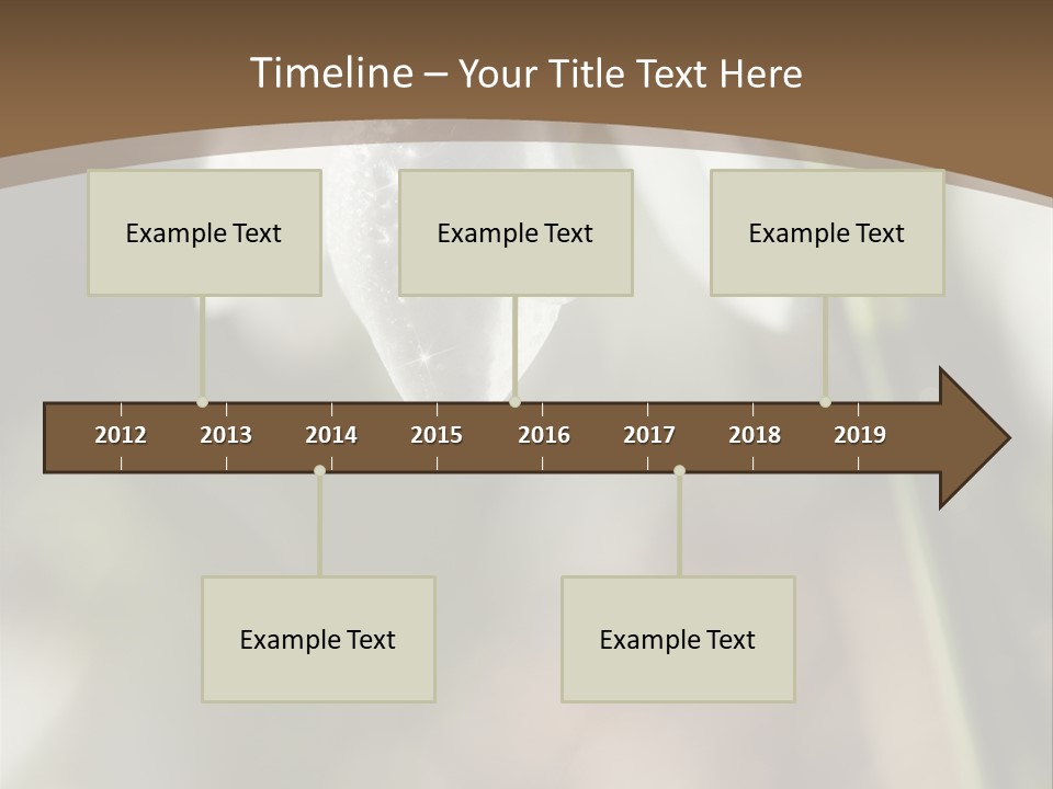 Beauty Pure White PowerPoint Template