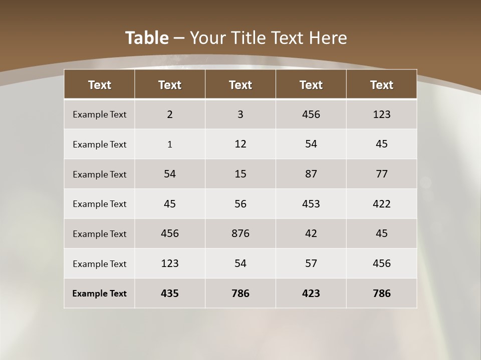 Beauty Pure White PowerPoint Template