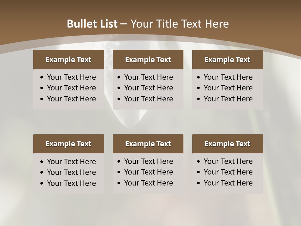 Beauty Pure White PowerPoint Template