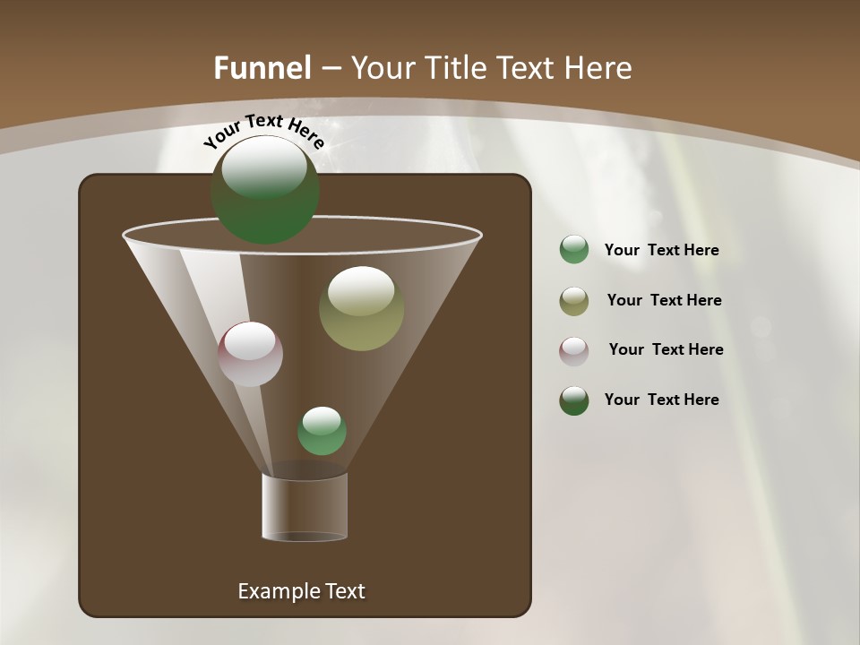 Beauty Pure White PowerPoint Template