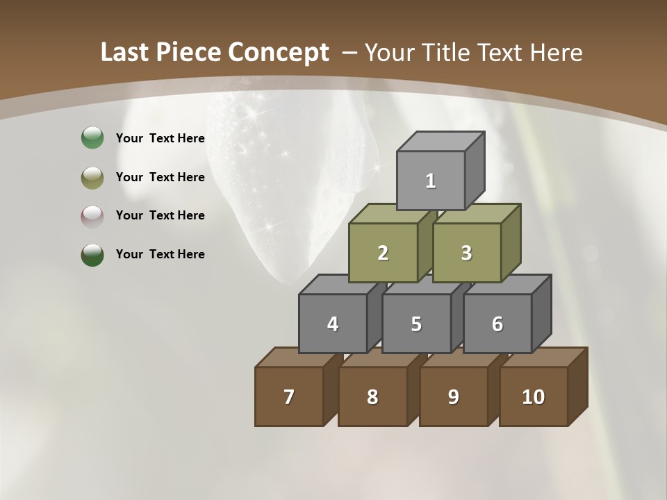 Beauty Pure White PowerPoint Template