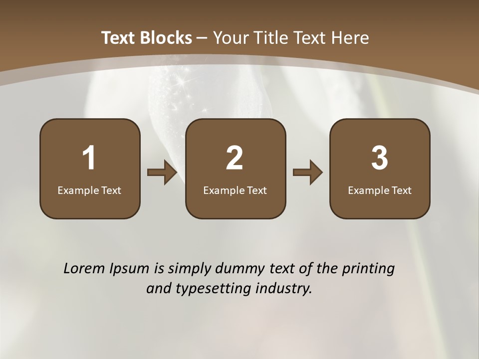 Beauty Pure White PowerPoint Template