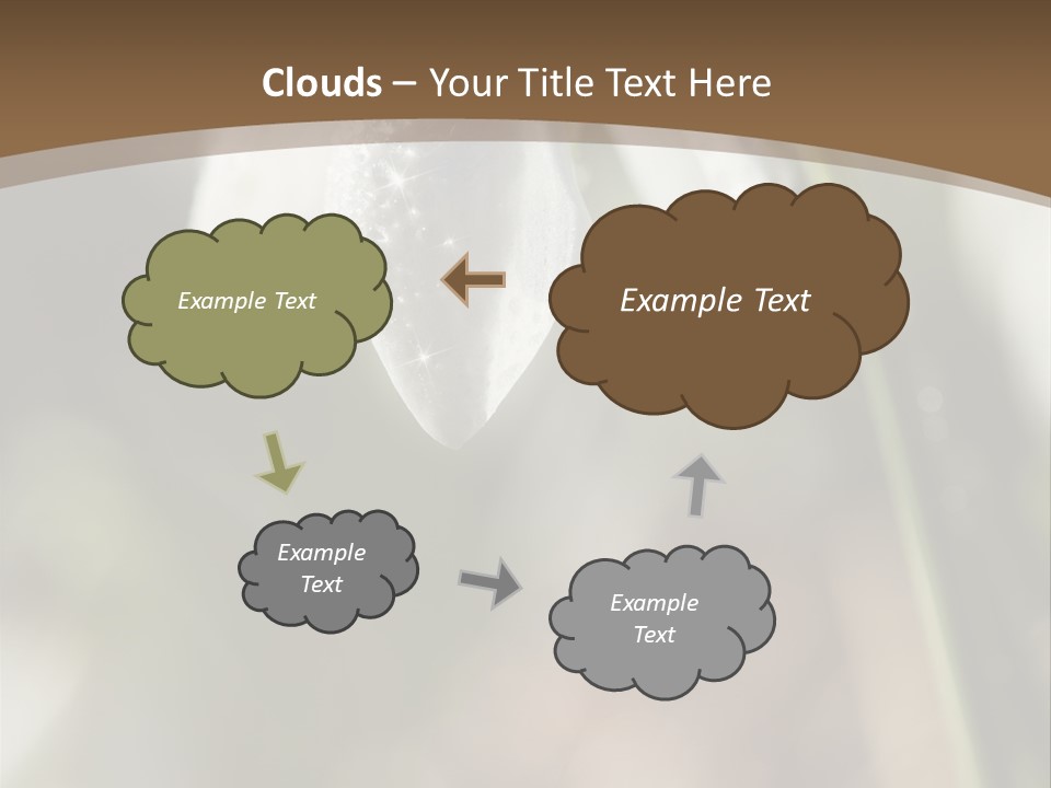 Beauty Pure White PowerPoint Template