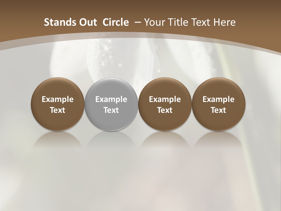 Beauty Pure White PowerPoint Template