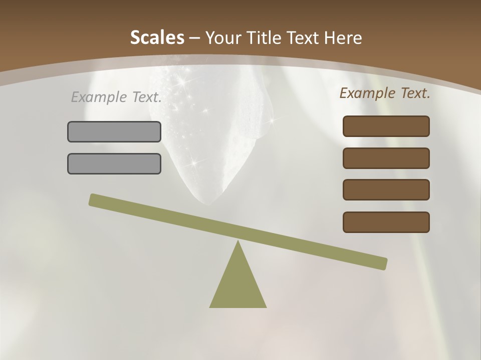 Beauty Pure White PowerPoint Template
