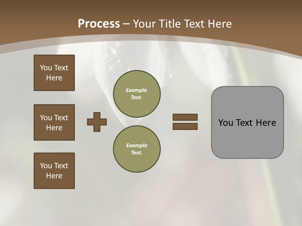 Beauty Pure White PowerPoint Template
