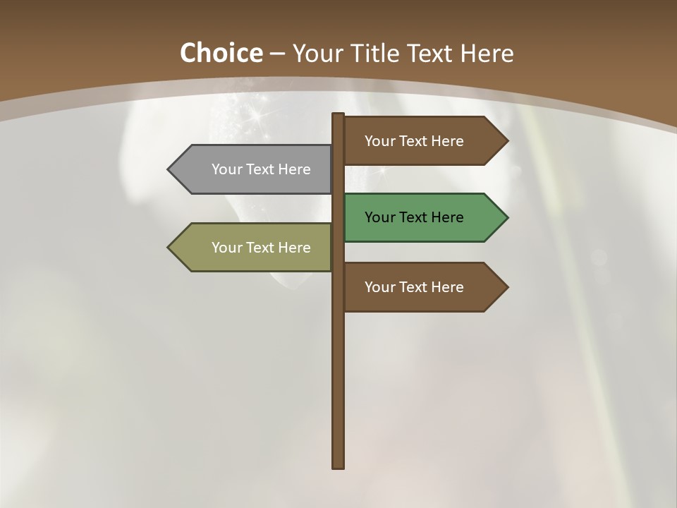 Beauty Pure White PowerPoint Template