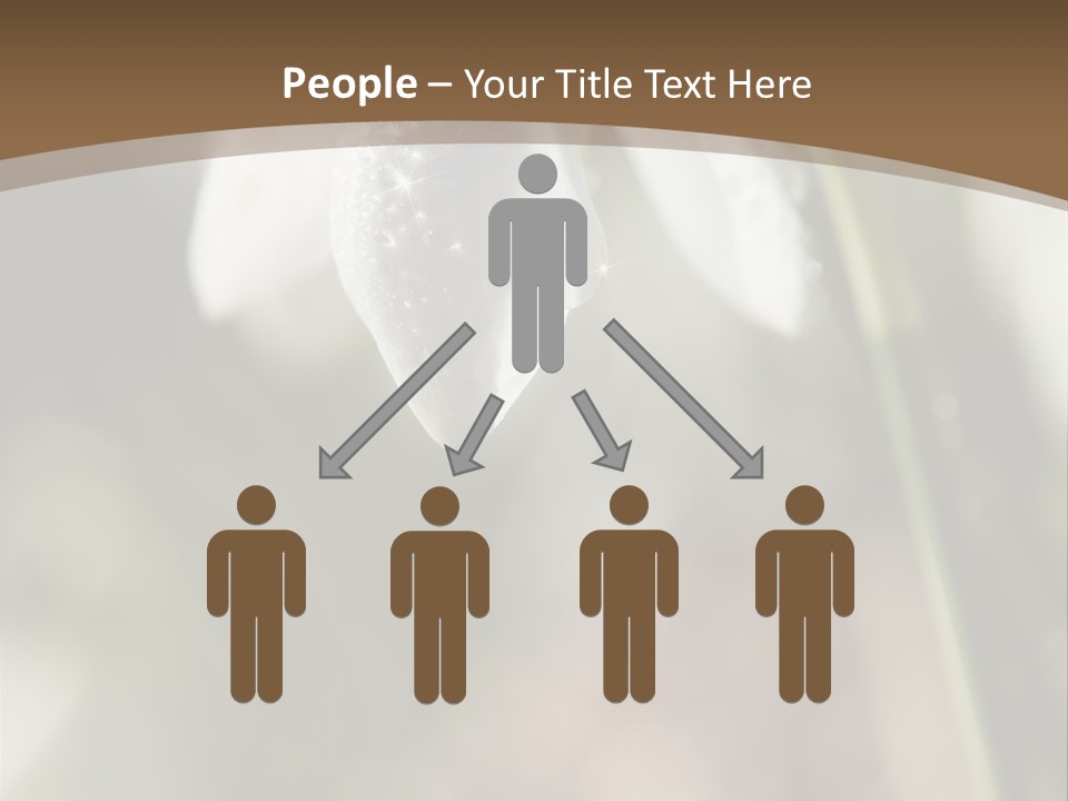 Beauty Pure White PowerPoint Template