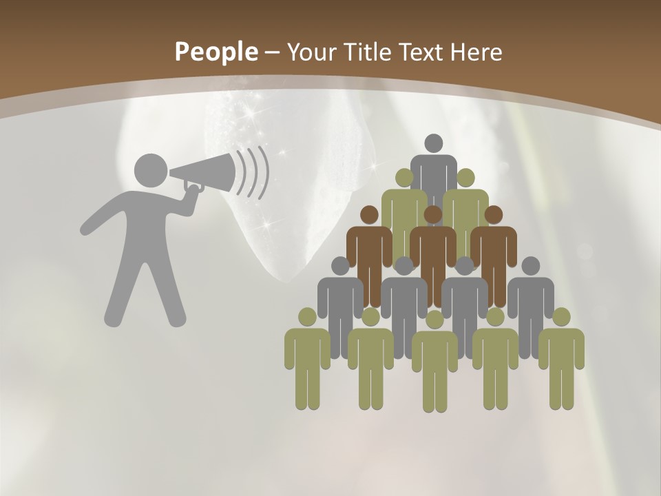 Beauty Pure White PowerPoint Template