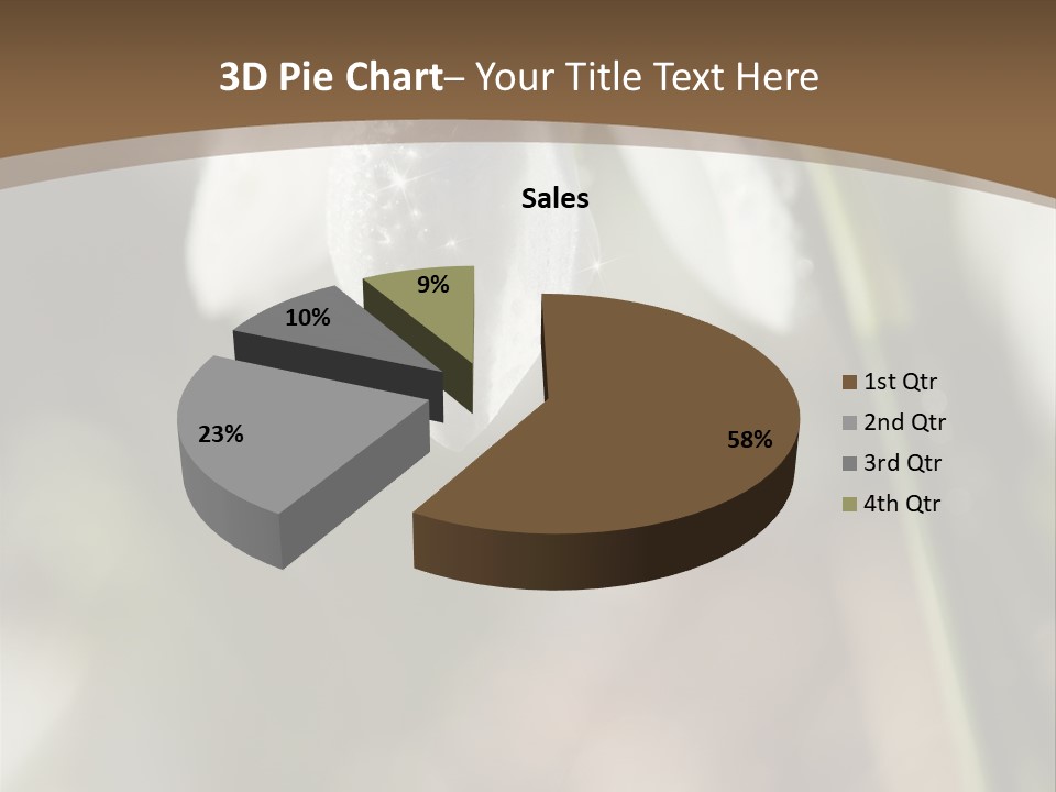 Beauty Pure White PowerPoint Template