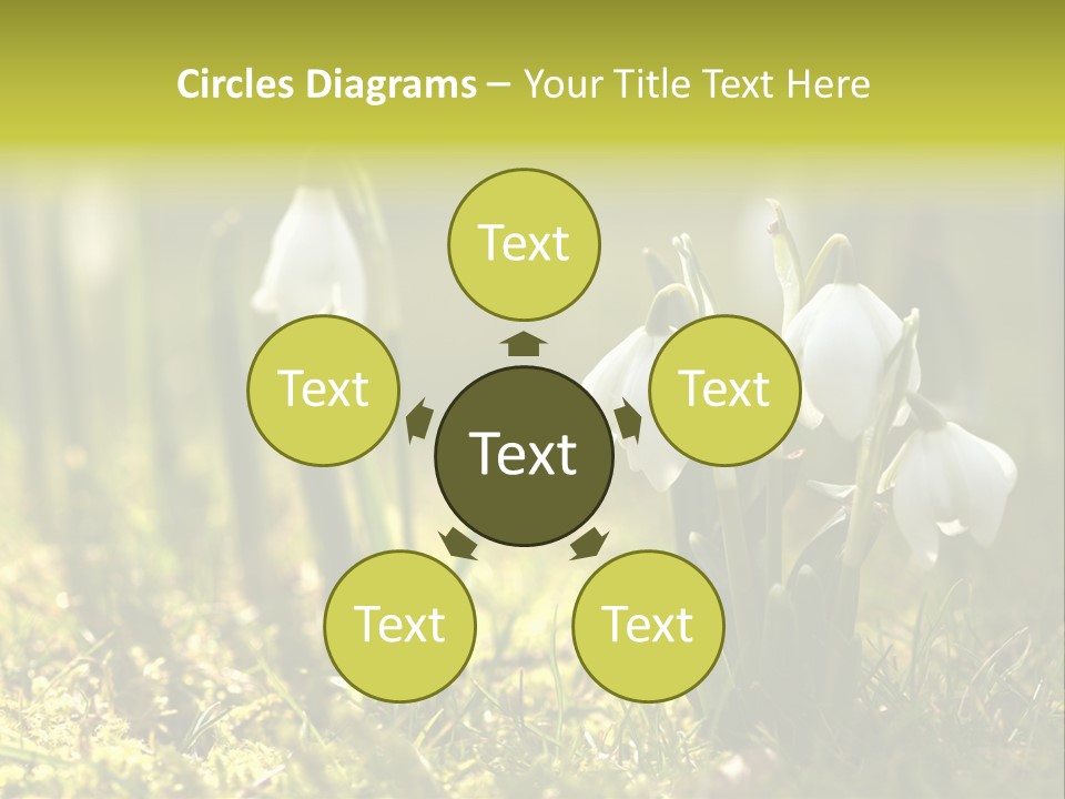 Garden Springflower Day PowerPoint Template