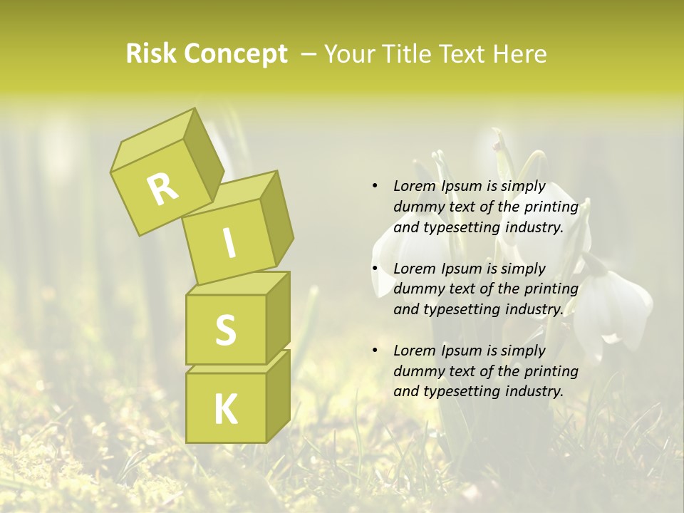 Garden Springflower Day PowerPoint Template