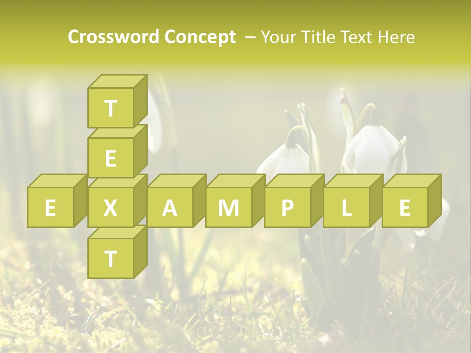 Garden Springflower Day PowerPoint Template