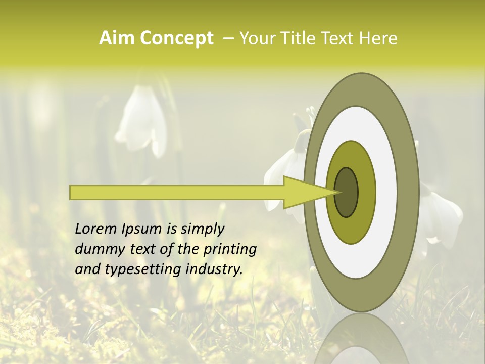 Garden Springflower Day PowerPoint Template