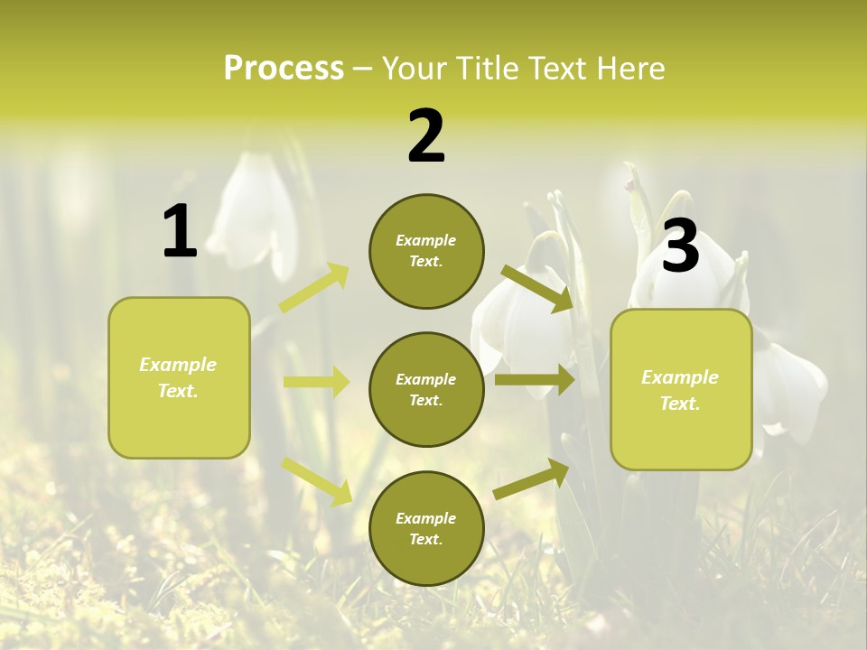 Garden Springflower Day PowerPoint Template